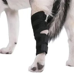 Dog Apparel Hock Joint Wrap Breathable Injury Recover Legs Protector Support 2PC Pet Knee Pads Brace For Leg