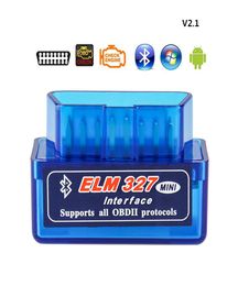 ELM 327 Tester Diagnostic Tool for car automotive scanner OBD V21 mini ELM327 OBD2 Bluetooth OBDII 22471686