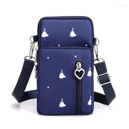 Shoulder Bags Mobile Phone Bag Women's Messenger Hanging Neck Coin Purse Vertical Handbag All-match Mini Small Crossbody