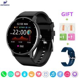 Wristwatches New Bluetooth Call Smart Watch Men Fitness Tracker Heart Rate Sleep Monitoring Sport Waterproof Smartwatch Women For Android IOS 24329