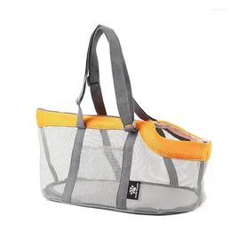 Dog Carrier Panoramic Breathable Out Pet Bag Large Capacity Handheld Portable Foldable Cat Can Be Fixed