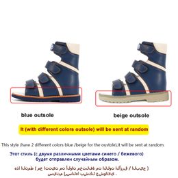 Ortoluckland Children Sandals Boys Orthopedic Shoes for Kids آخرًا