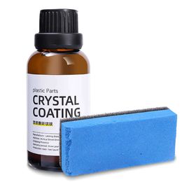 Upgrade Plastic Restorer Coating Agent 30Ml For Car Interior Plastic Leather Refurbishment Coating Car Refurbishing Cleaner