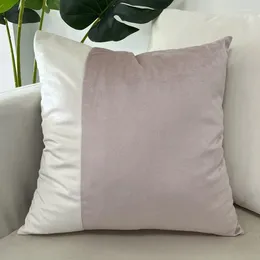 Pillow Patchwork Cover Soft Sofa Throw Pillowcase