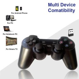 Gamepads 2.4G Wireless Gamepad for PC PS Game Console Android Windows Raspberry Pi 4 Game Controller Joystick USB Interface