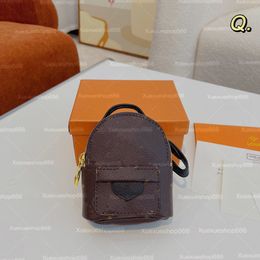 Luxury Bags Women Key Wallets Owl Mini Backpacks Rabbit Pouch Bags Brown Letter Trunk Box Coin Purses Keychain Mens Pocket Couples Headphone Bags Pendant Charms