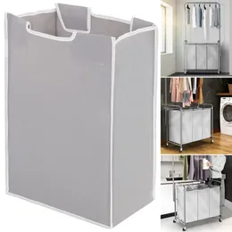 Laundry Bags Family Storage Dirty Bag Spacious Durable Oxford For Clothing