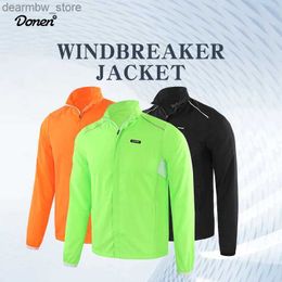 Cycling Jackets Mens summer thin jacket windbreaker 2022 new light and breathable windbreaker coat24329