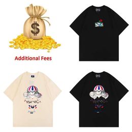 trend Kith Tom and Jerry T-shirt Designer Men Tops Women Casual Short Sleeves SESAME STREET Tee Vintage Fashion Clothes Tees Outwear Top Overs