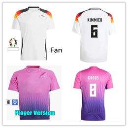 Fans Player version 2024 KROOS WIRTZ jersey HAVERTZ GNABRY soccer jerseys kids football kits 24 25 GUNDOGAN HUMMELS KIMMICH MULLER football shirt