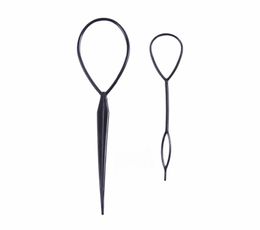 2PcsSet Pull Hair Needle Ponytail Braider Creator Loop Styling Tail Clip Braid Maker Hairstyling DIY Hairdressing Tools9273415
