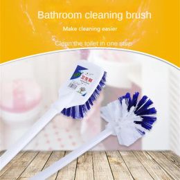 Brushes Household Toilet Brush Set Creative Nonperforated Toilet Toilet Washing Brush New Long Handle Nondead Angle Cleaning Brush