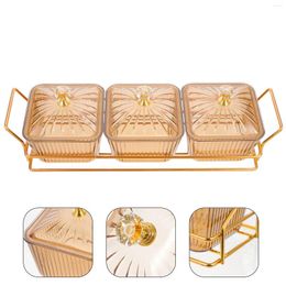 Dinnerware Sets Melon And Fruit Snack Platter Plate With Tray Dinner Dish Desktop Serving Iron