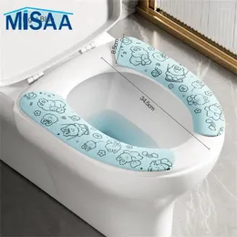 Toilet Seat Covers Four Seasons Sticker The Bathroom Supplies Paste Mat Universal Cover Household Waterproof Case