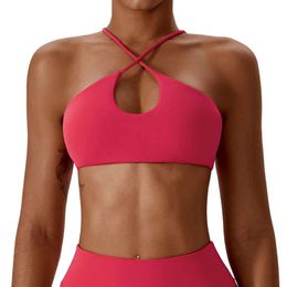 Lu Align Firm Tanks Women Soft Supportive Control Twist Running Bra Solid Color Outdoor Sports Running Bra Fitness Yoga Bra Lemon Sports 2024