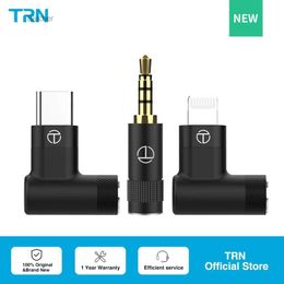 Cell Phone Earphones TRN TX T2 pro Earphone Cable Jack 8 Core Copper Plated Real Gold Upgrade Detachable Cable Jack For Apple Huawei Xiaomi TRN BAXL2403