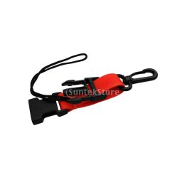 Heavy Duty Scuba Diving Camera Lanyard with Webbing Strap and Quick Release Buckle Underwater Torch Clip Accessories