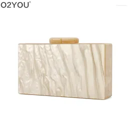 Evening Bags Nude Pearl Acrylic Clasp Mirror Inside Lady Travel Beach Summer Women Day Clutches Solid Purse Handbags