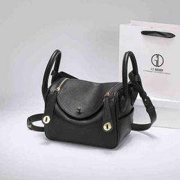 Hermlogo designers lady handbags Bags Classic Wild Handbags Lindyss Hong Kong Itgdledy Real Doctor One Shoulder Portable Messenger Women's Versatile R7B6Q81B