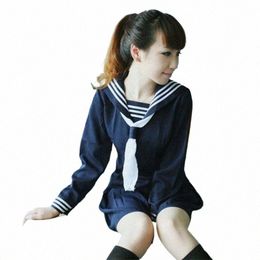 japanese Student Clothing Small Fresh school uniform girls class service classic Sailor Suit summer Dr Cosplay girls suit C4F4#