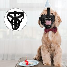 Dog Collars Muzzle Anti-bite Mask Large Masks Breathable Pet Tpr Outdoor Small Dogs Anti-barking With Teeth