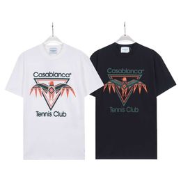 Casablancas T-shirt Designer Original Quality New Style Mens T Shirts Causal Breathable Tees Letter Printing Clothes Size S-3xl