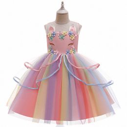 kids Designer little Girl's Dresses dress cosplay summer clothes Toddlers Clothing BABY childrens girls red purple pink summer Dress u3s3#