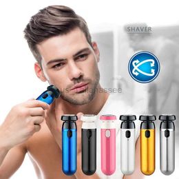 Electric Shavers Mens Mini Electric Shaver Rechargeable Razor Epilator Womens Shaving Machine for Men Car Mini Shaver Electric Shaving Tools 240329