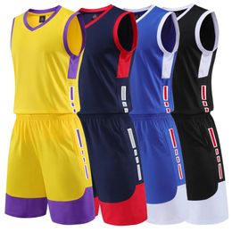 Custom BasketballUniformsSets Throwback Men College Basketball Jerseys Suits Child Boys Girls Sports Clothing Jersey 240325