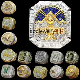 Designer World Basketball Championship Ring Set Luxury 14K Gold Nuggets Team JOKIC Champions Rings For Mens Women Star Diamond Sport Jewelrys
