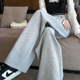 Women's Pants Casual Women Sporty Daily Spring And Autumn All-match Stylish Simple Korean Style Loose Youthful Streetwear Trousers