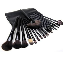 Professional 24pcs Makeup Brushes Set Kit with Case Bag Makeup Kwasten Foundation Contour Brush with Eyebrow Brush4300211