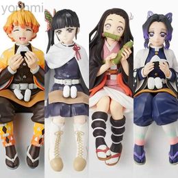 Anime Manga Demon Anime Figure Kimetsu No Yaiba Cartoon Nezuko Tanjirou Zenitsu Inosuke Shinobu Miritsu Figurine Decorative Doll Toy 24329