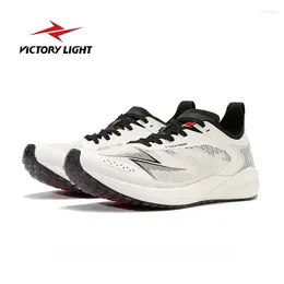 Casual Shoes Victory Light Full Carbon Plate Track Field Racing Sneakers Training Running Competition Sports Speed Exercise