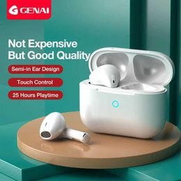 Cell Phone Earphones Bluetooth 5.0 True Wireless Earbuds with Charging Box Waterproof Earphone Volume Control Mini TWS Headphone Handsfree for SportsL2403