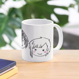 Mugs Wan! Akutagawa Dazai Atsushi Drawn By Kyoka Coffee Mug Mate Cups Sets Personalized Gifts Large