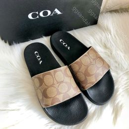 Designer slippers luxury sandals bloom slide sandale summer beach shoes flower sandal flat flip flop