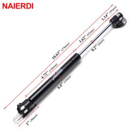 NAIERDI 2/4/6/8PCS Cabinet Door Gas Spring Hinges 6-15KG Kitchen Cupboard Hydraulic Hinge Strut Lid Support Box Hardware