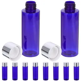 Storage Bottles 10 PCS Bottle Lotion Sub For Emulsion Refillable Sample Vial PE Travel Makeup