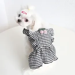 Dog Apparel Summer Dress Cat Chihuahua Clothes Puppy Schnauzer Bichon Pomeranian Clothing Poodle Maltese Yorkshire Pet Skirt