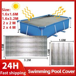 Accessories Hot Sale Large Size Swimming Pool Cover Rainproof Pool Protective Cover Outdoor Dustproof Pool Solar Cover For Pool Spa Hot Tub