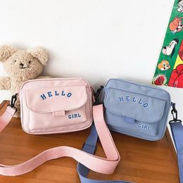 Shoulder Bags Small Casual Crossbody Bag For Girl Canvas Women's Messenger Korean Fashion Cotton Cloth Female Handbags Purse