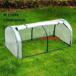 Gazebos 2Types 120x61x60CM PVC PE Transparent Greenhouse Cover Succulent Plant Flowers AntiFreeze Rainproof Insulation Shed Warm House