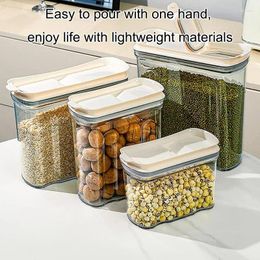 Storage Bottles Food Containers Large Capacity Sealed Oat Can Kitchen Cereals Jars For Home Dried Fruit Tea Organiser