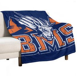 Blankets BMS - Blue Mountain State Throw Blanket For Decorative Sofa Soft Plaid