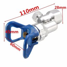 Sets 7/8''F7/8''M Clean Shot Shut Off Valve For Airless Spray Swivel Joint Airless Spray Base Swivel Joint Pressure Rollers Accesory