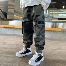 Trousers Sports Boys Pants Camouflage For Boy Autumn And Winter Baby Sweatpant 4-12 Years