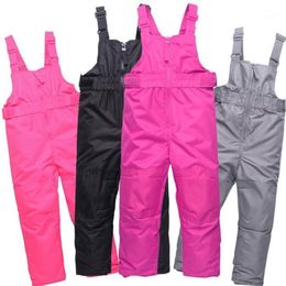 Winter Kids Skiing Bibs Snowboard Pants Suspenders For Ski Warm Snow Boys Girls Waterproof Outdoor17377209