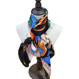 Fashion imple Bandana Scarf for Women Designer Head Scarf Scarves Letters Print Flower Silk Scarf gentle Headband Square Neck ScarvesTop twill silk Scarf shawl