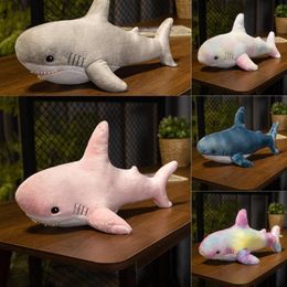 Internet famous shark pillow doll ah wu boy sleeping plush doll bee children doll girl birthday gift